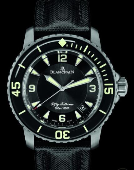 Blancpain Fifty Fathoms Watch Review Fifty Fathoms Automatique Replica Watch 5015 12B30 B52